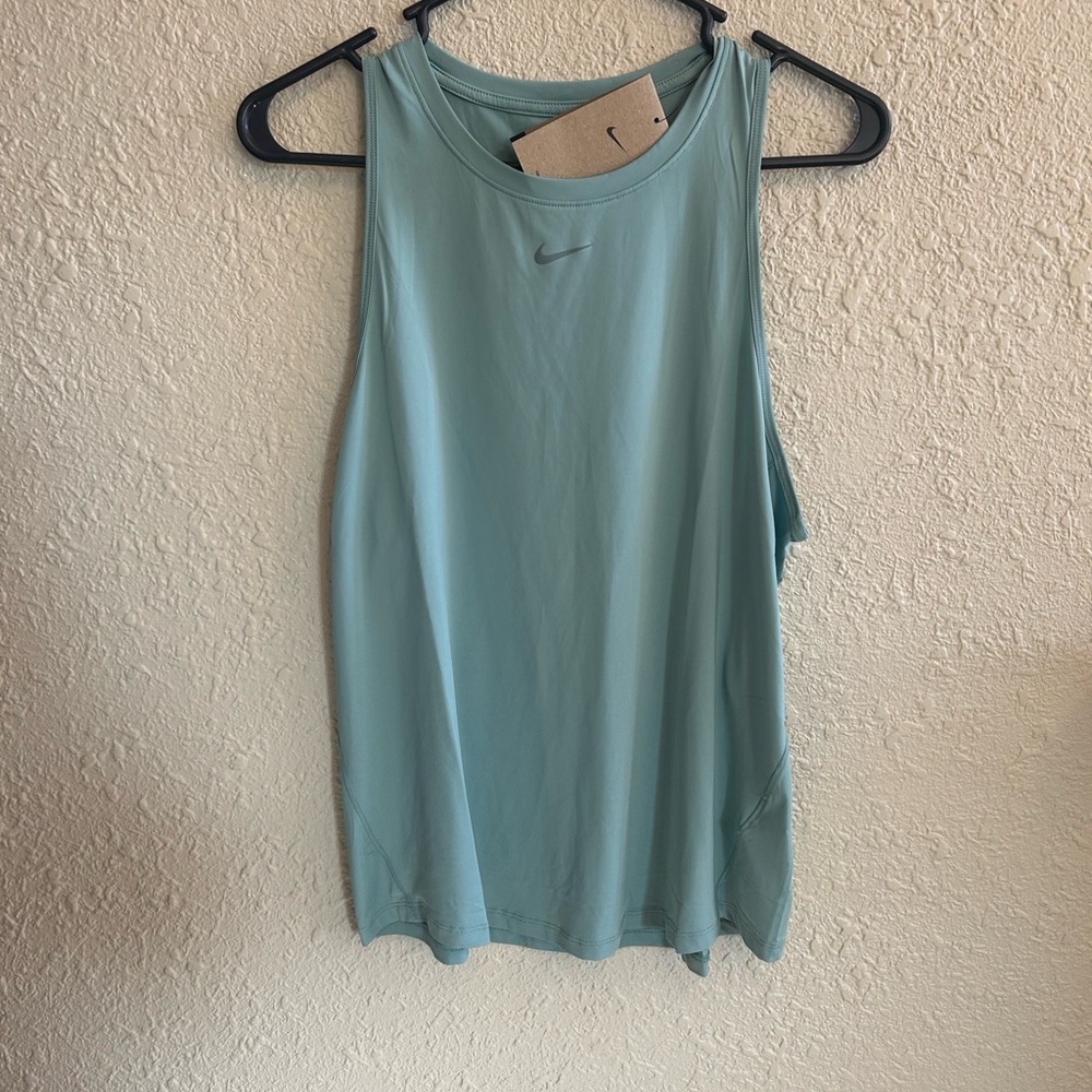 Nike Women's Light Blue Tank Top